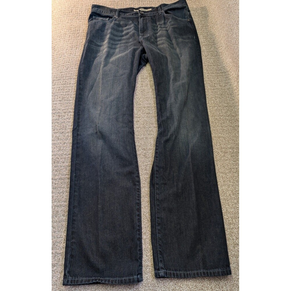 DKNY Jeans Men’s 38x30 Mid Rise Blue Denim Cotton Pants Straight Leg
